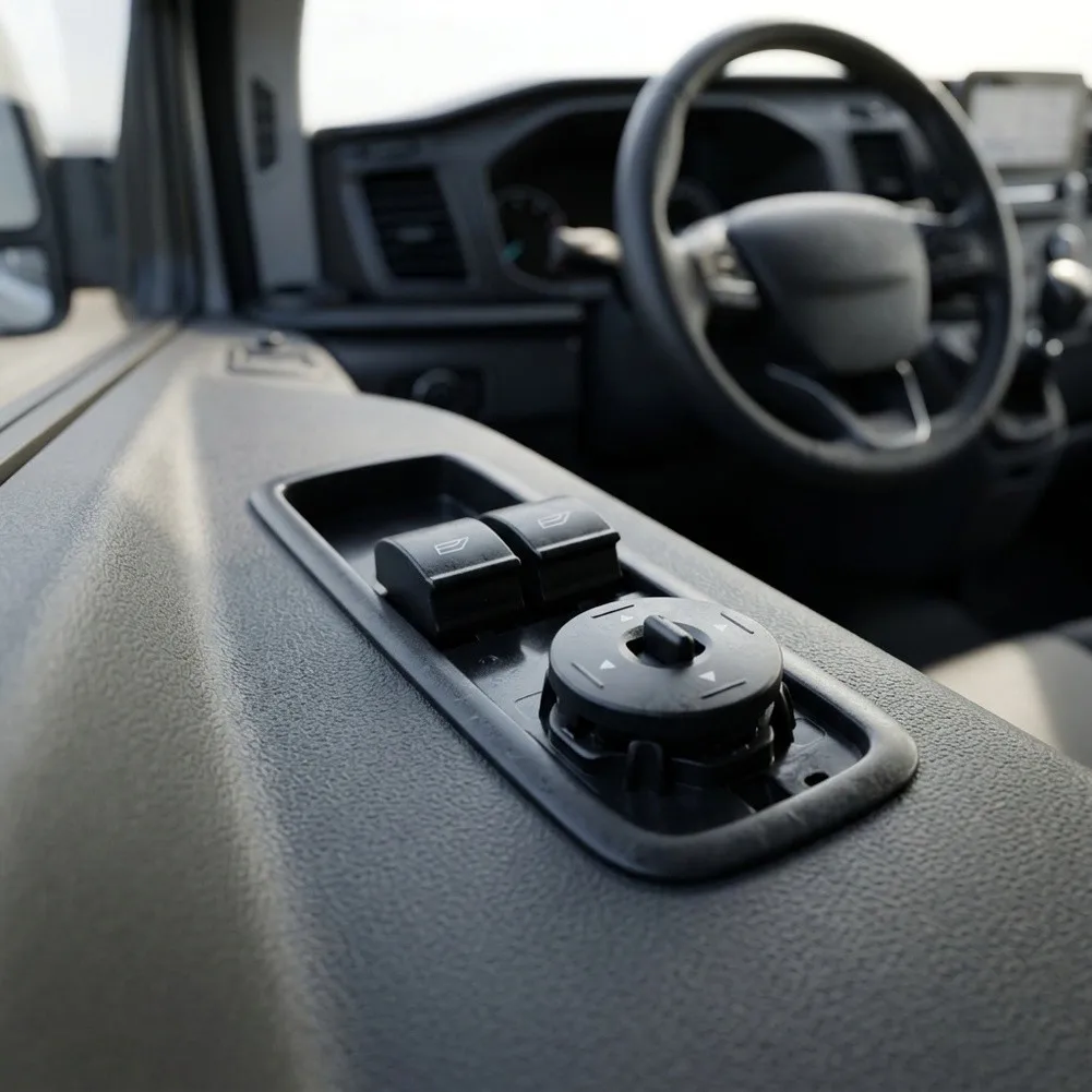 Electric Window Control Switch with DT1T14A132FA for Ford For Transit For Connect 2014 2018 Window Regulator Switch