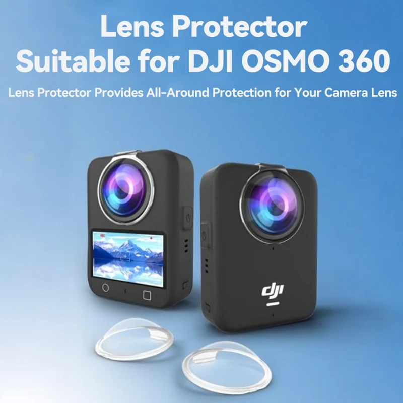 For DJI Osmo 360 Panoramic Camera Lens Guards Anti-Collision Anti-Scratch Protector Cover for DJI Osmo 360 Camera Accessories