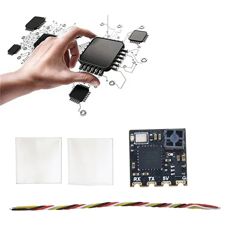 A34M-EP2 2400 RX ELRS 2.4Ghz RX EXPRESSLRS 2.4G استقبال لطائرات بدون طيار FPV طويلة المدى كوادكوبتر