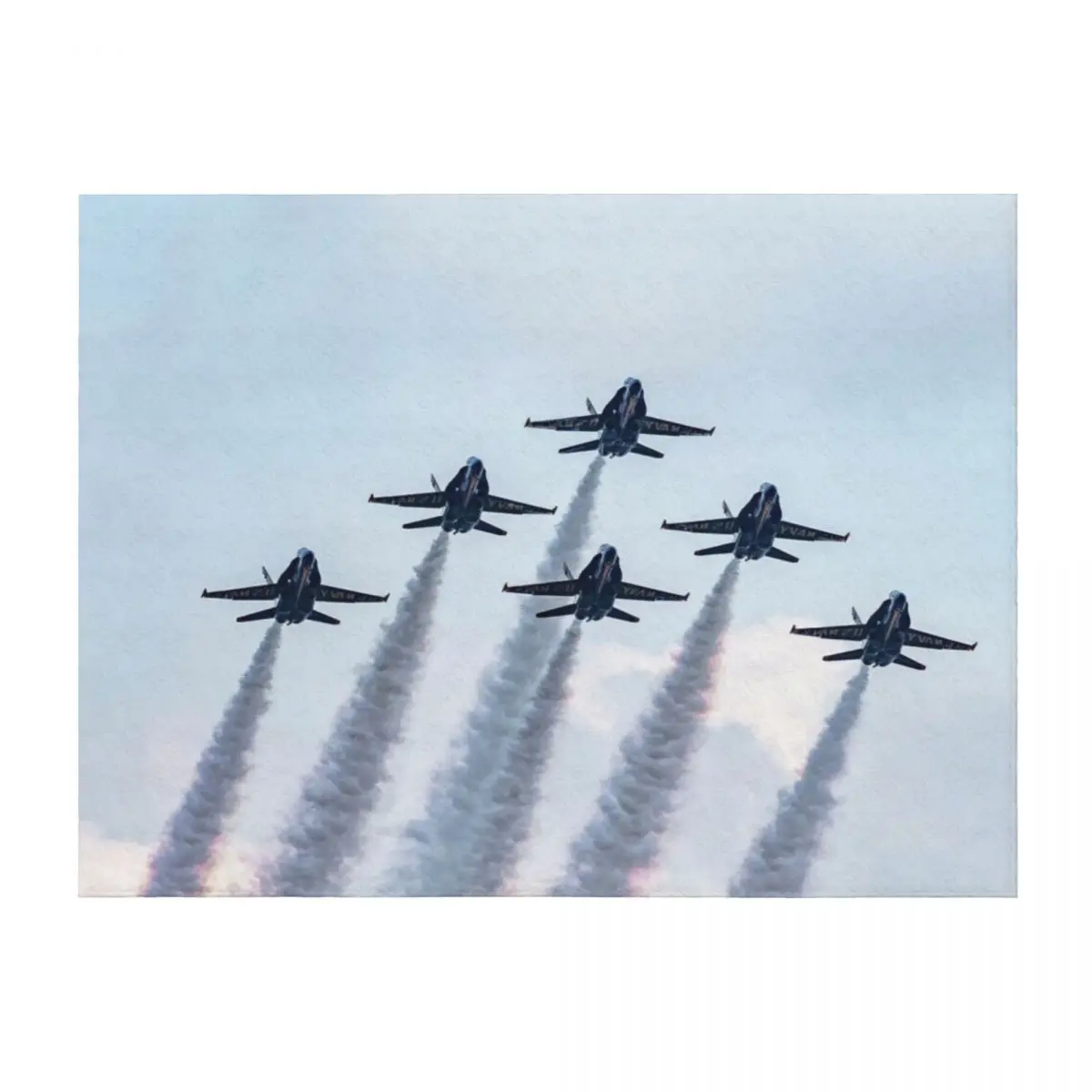 

Blue Angels in Formation Throw Blanket anime Luxury St manga Single Blankets