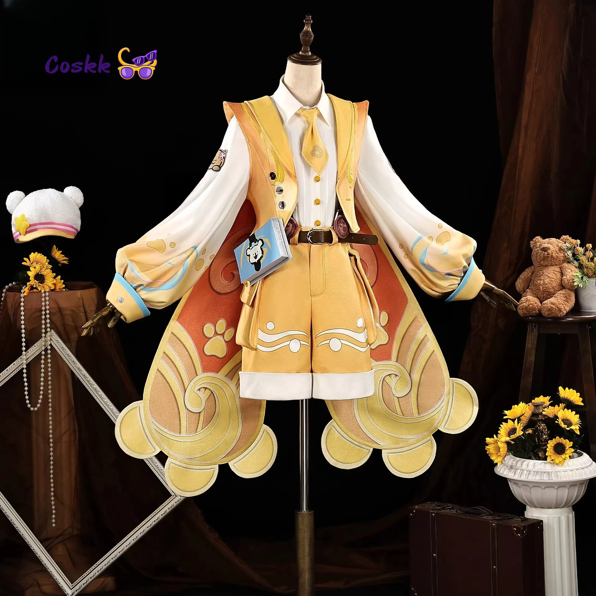 

Honor of Kings Sakeer Cosplay Costumes Line Dog linkage game anime clothing Halloween Carnival party