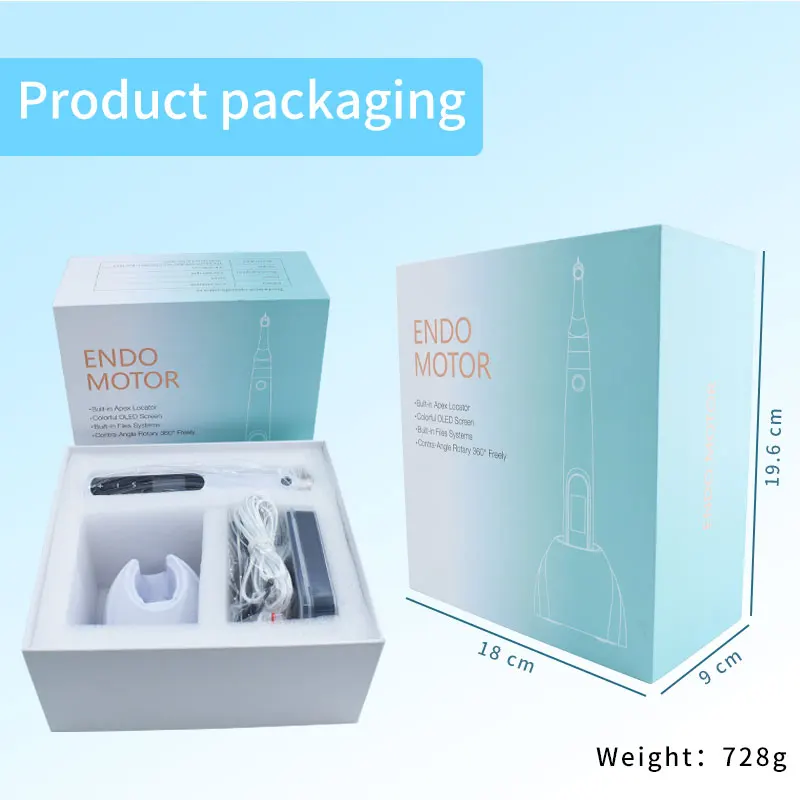 

Dental Wireless Endo Motor for Endodontic Use wireless dental rotary endo motor with apex locator function