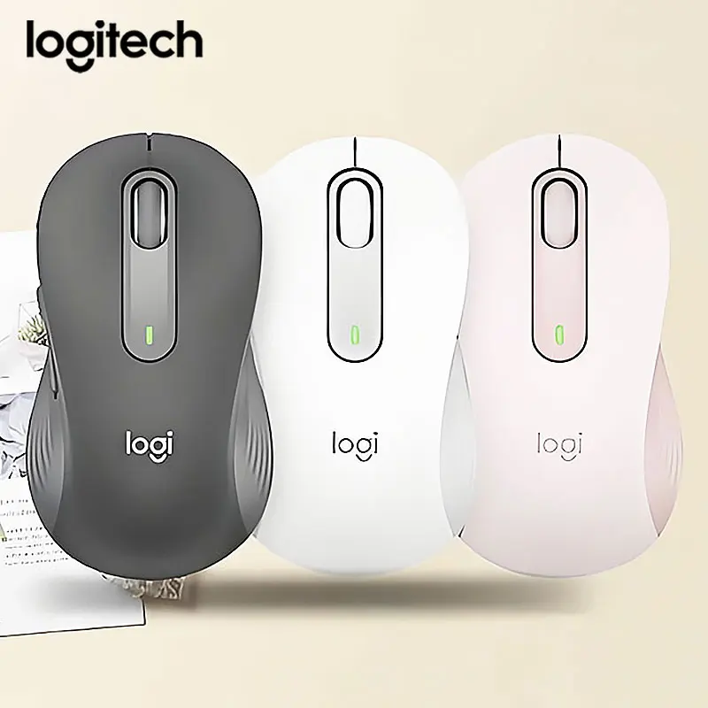 

Беспроводная двухрежимная мышь Logitech (серия M), Logitech M650L/M650/M750, практичная и удобная для работы.