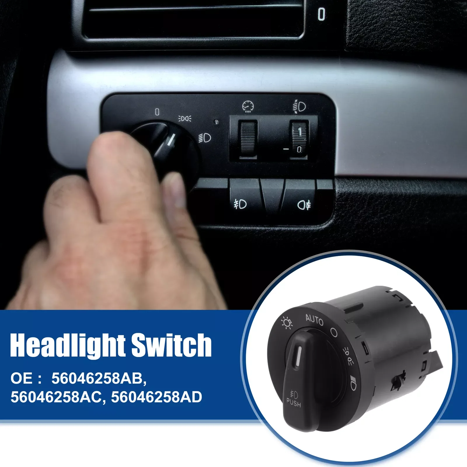 High quality Headlight Switch Headlamp Dimmer Switch for Dodge Charger 2011-2020 56046258AB 56046258AC FREE SHIPPING!!!