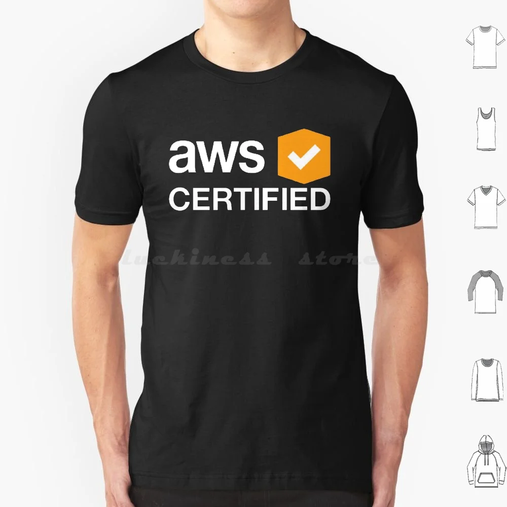 Aws Certified Developer T Shirt 6xl Cotton Cool Tee Aws Certified Aws Certified Developer Web Service Web Service Developer Aws