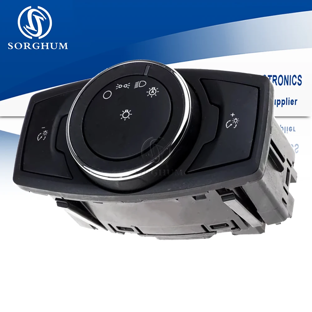 SORGHUM DG9T-13D061-CEW سيارة العلوي الضباب ضوء مصباح التحكم التبديل زر لفورد موستانج 2015 2016 2017 2018 DG9T13D061CEW