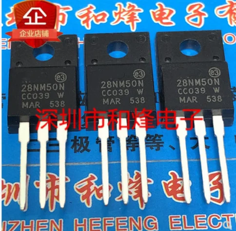 

30PCS 28NM50N STF28NM50N TO-220F 500V 21A