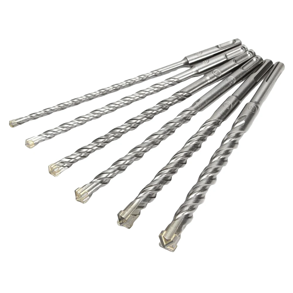 

Masonry Crosshead Twin Spiral Hammer Drill Bits Solid Carbide Masonry Drill Bit For SDS Plus Hammer Drill For Concrete Stone