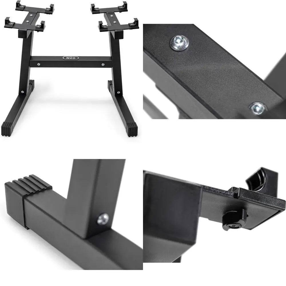 

Регулируемые гантели NUO, 5–80 фунтов, 22-в-1, силовые тренировки в домашнем спортзале, стальная ручка, компактный дизайн