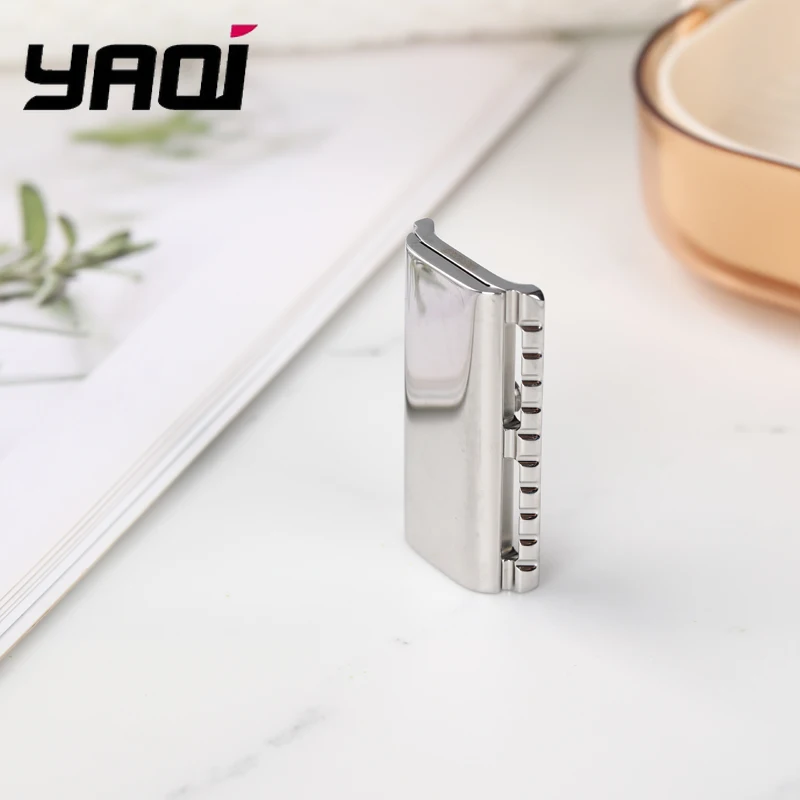 tete-de-rasoir-yaqi-ghost-70sp-en-acier-inoxydable-316-avec-interstice-de-lame-de-07-mm-polie-pour-une-securite-accrue