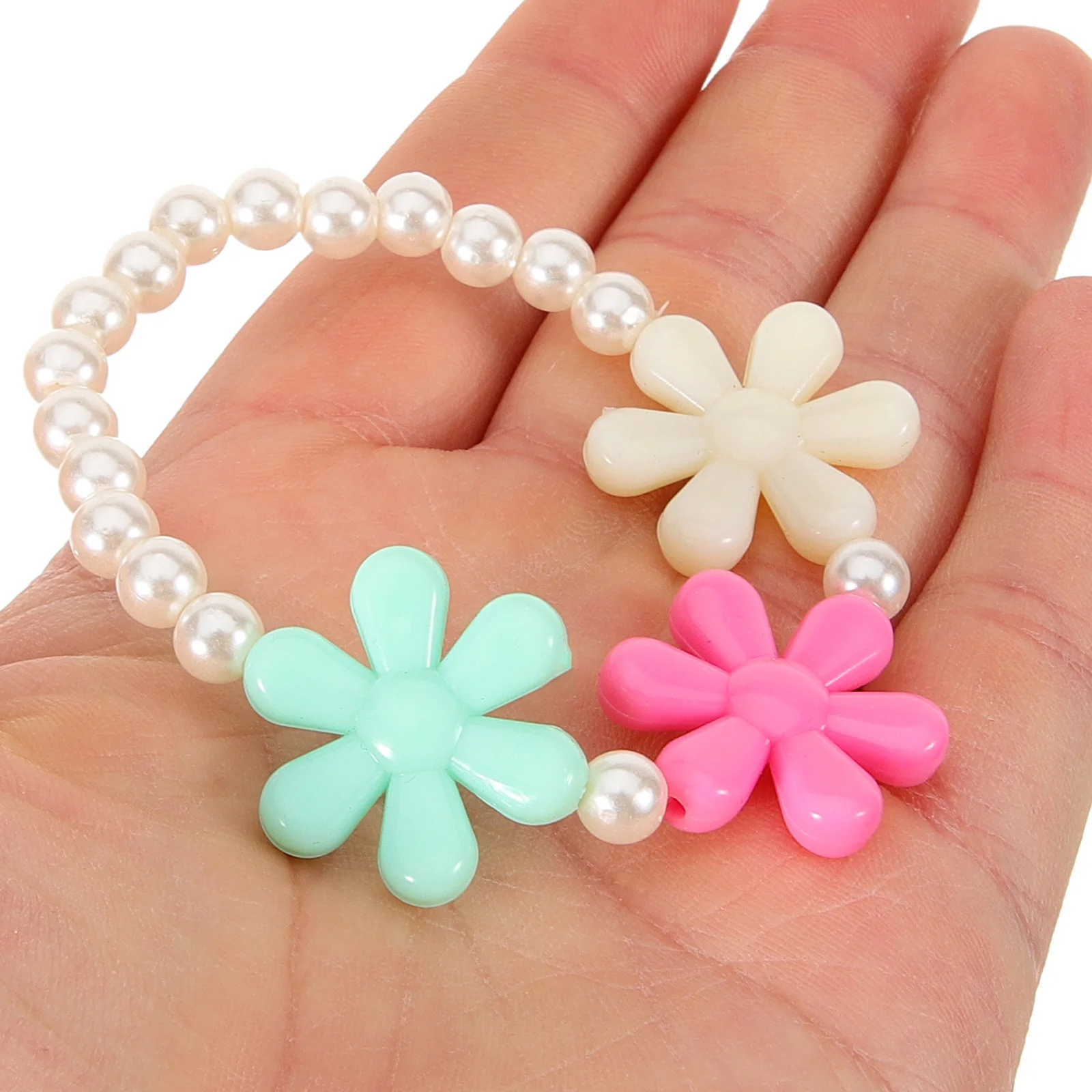 

Lovely Jewelry Set for Kids Girls Beads Bracelet Children's Necklace Necklaces Princess