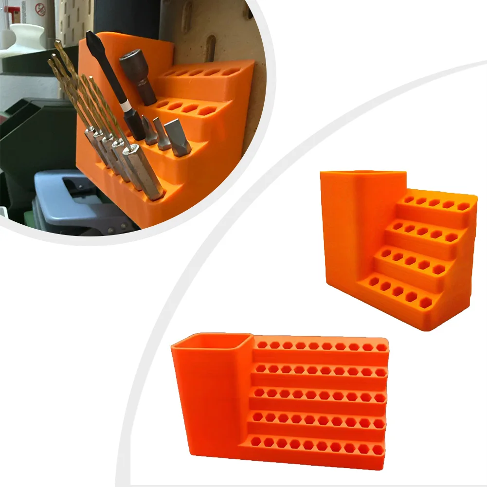 1pc Tragbare 20/50 Loch Schraubendreher Bit Organizer Fall Schraube Kopf Lagerung Toolbox Für Reparaturen Outdoor Werkstatt Aufgaben