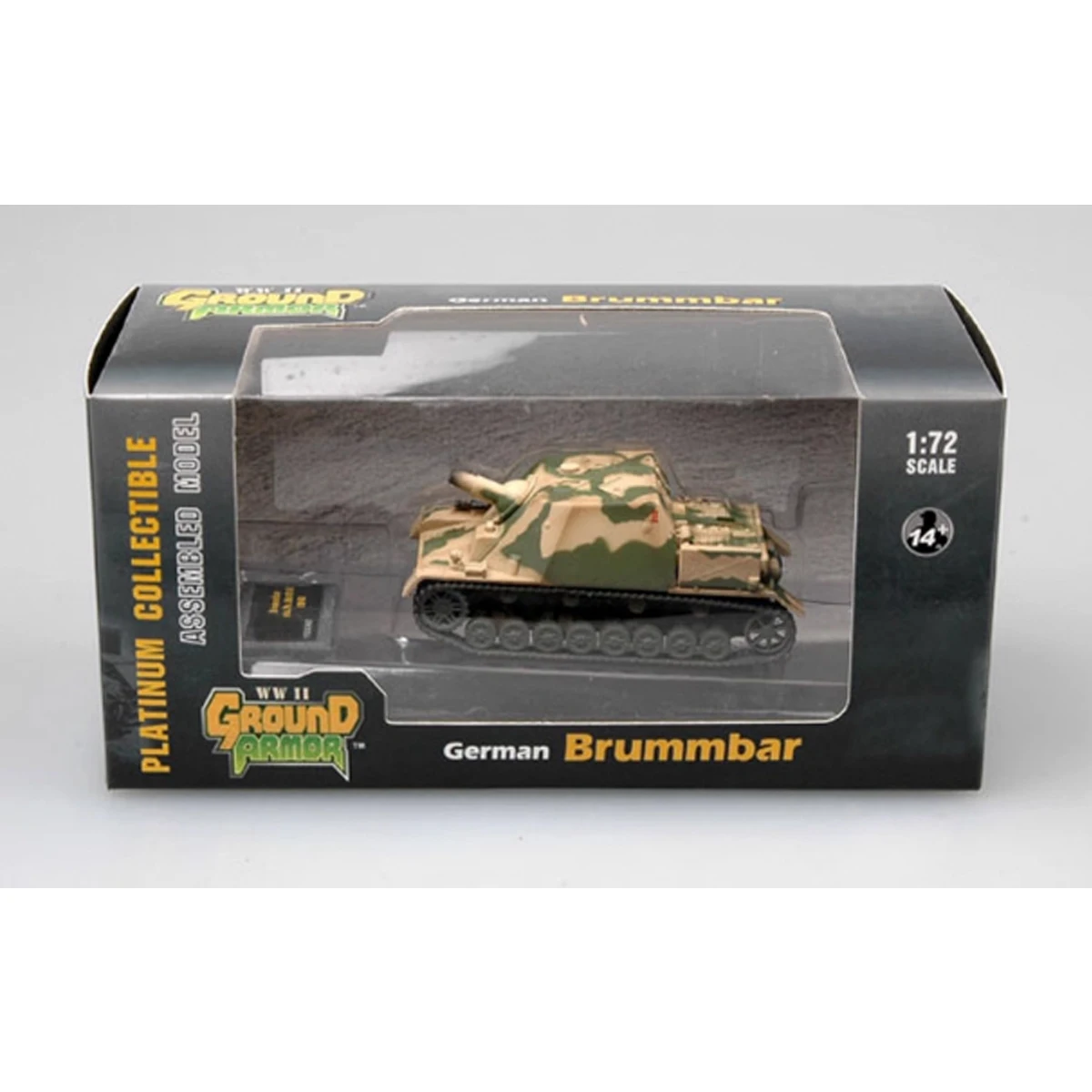 

Easymodel 36118 масштаб 1:72, немецкий самоходный штурмовой пистолет Grizzly, военные игрушки для взрослых, модель, статическая пластиковая коллекция, подарок