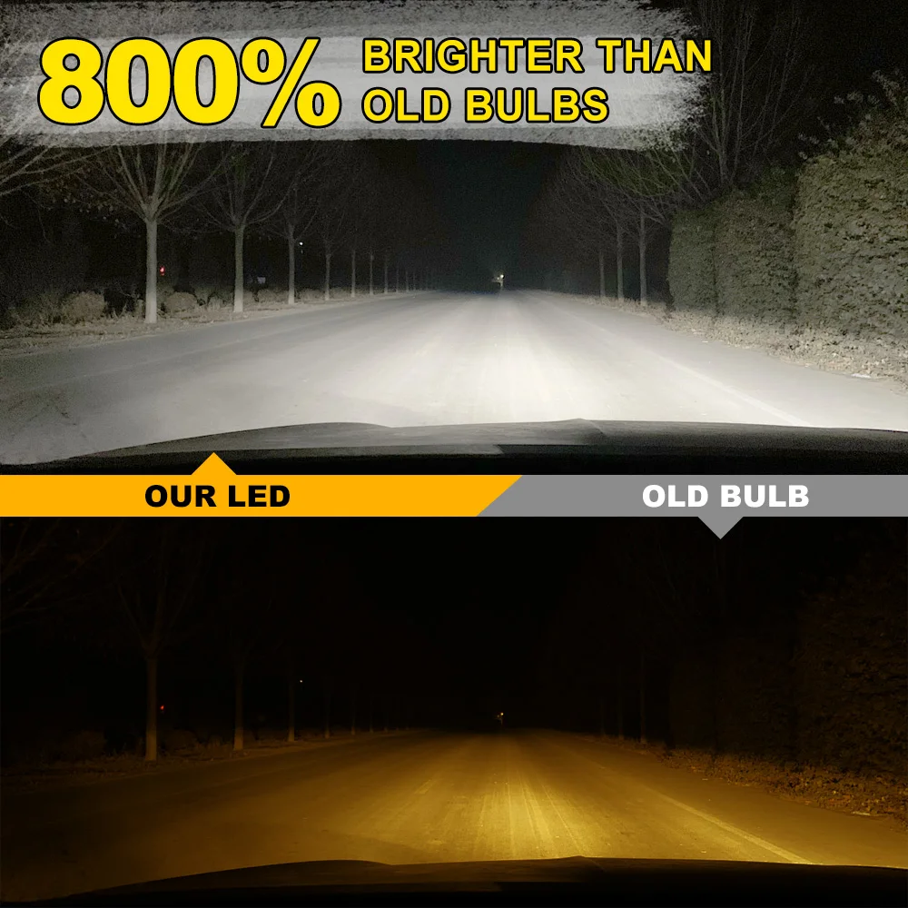 لبونتياك مونتانا 2000-2005 880 LED الضباب الخفيف DRL لمبات 3000LM مشرق 890 899 892 893 884 885 استبدال المصابيح
