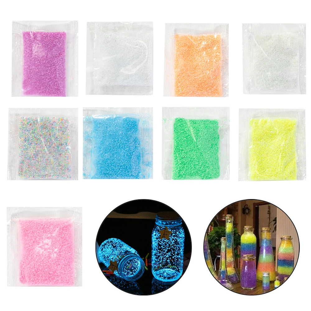 Luminous Sand Filler Particles For Decoration Epoxy Resin Silicone Casting Molds Forms DIY Art Jewelry Making Accessories Craft