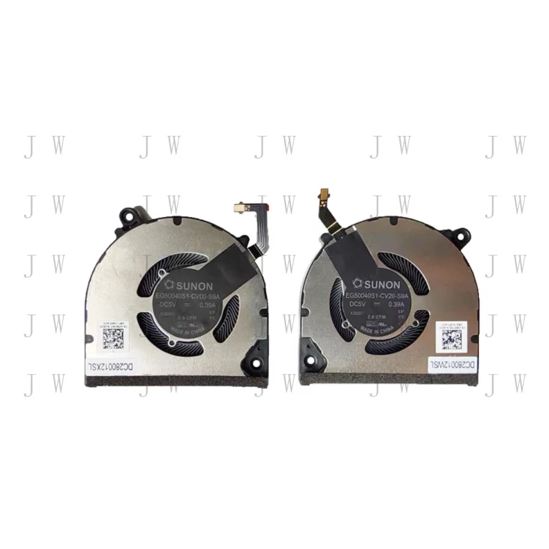 DDW  New for DELL LATITUDE14-9000 9440 2 in 1 fan L+R 0F90WT 0XRT76