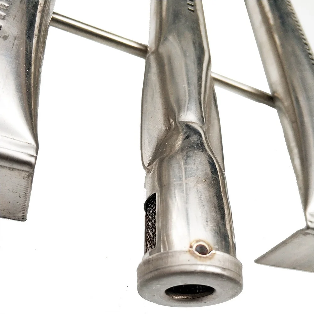 U Shape Stainless Steel Gas Burner Tube 35CM 30000 BTU For Propane Natural Gas Outdoor BBQ Grill Stove Replacement Part