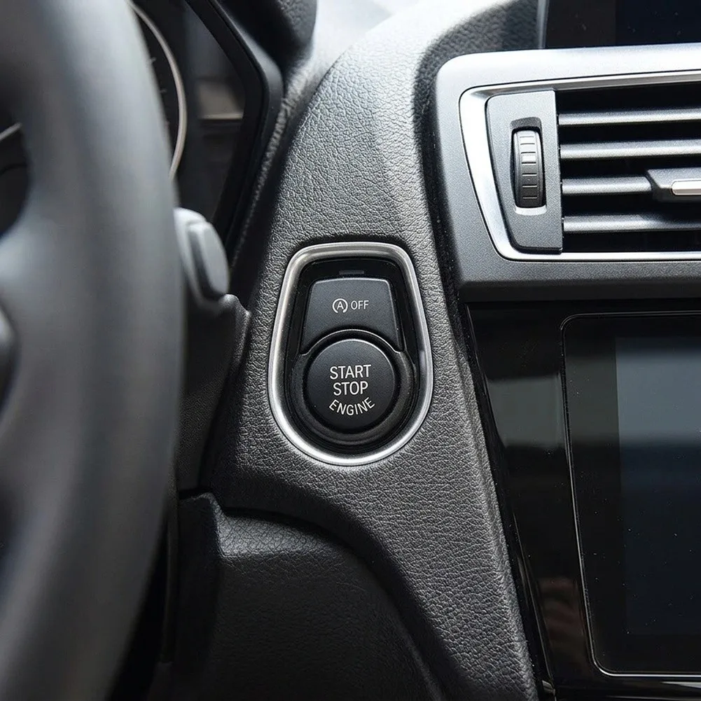 START Button Replacement Cover for BMW F20 F21 F22 F23 F30 F31 F32 F33 F34 F36 Models Produced from 2012 to 2019