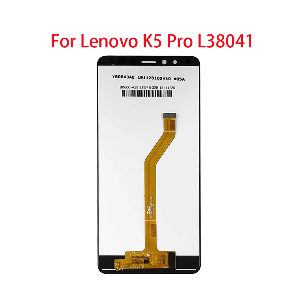 For Lenovo K5S K5 Pro K5 Play LCD Display For Lenovo S5 Pro S5 K520 Display Touch Screen Digitizer Assembly Panel Assembly