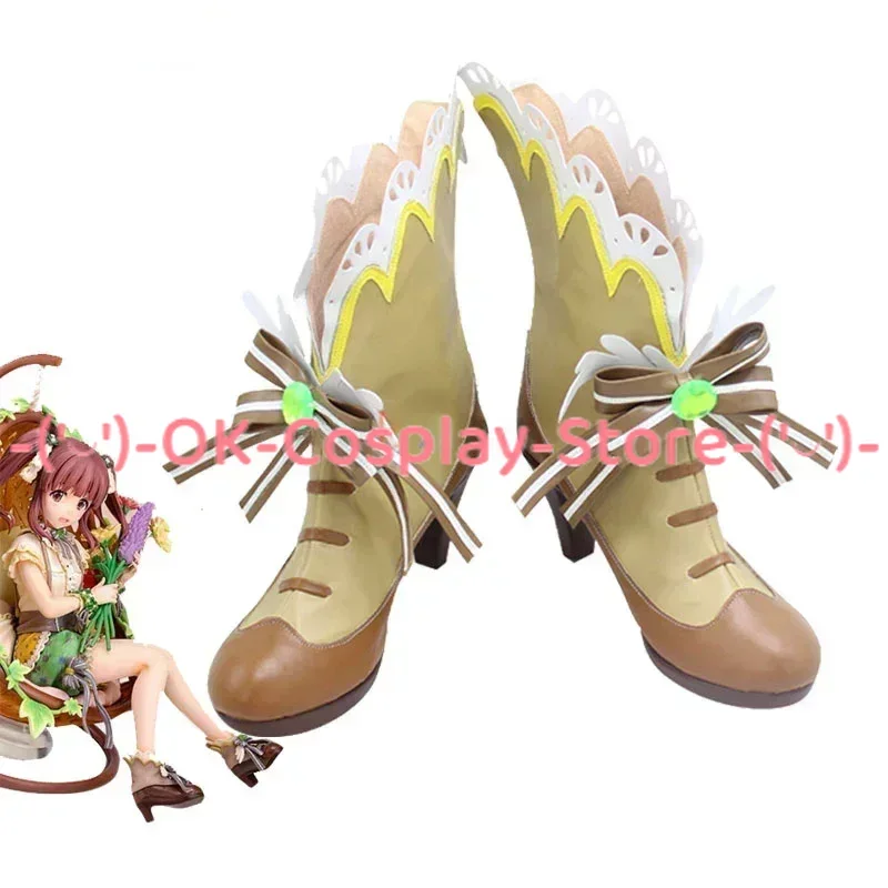 

Ogata Chieri Cosplay Shoes PU Leather Shoes Halloween Carnival Boots Cosplay Prop Custom Made