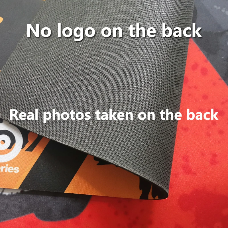 Gaming Mouse Pad 4mm Rubber Non-slip Base Smoothness Surface Control Custom Large Desk Mat FPS Gaming Accessories 450X400mm