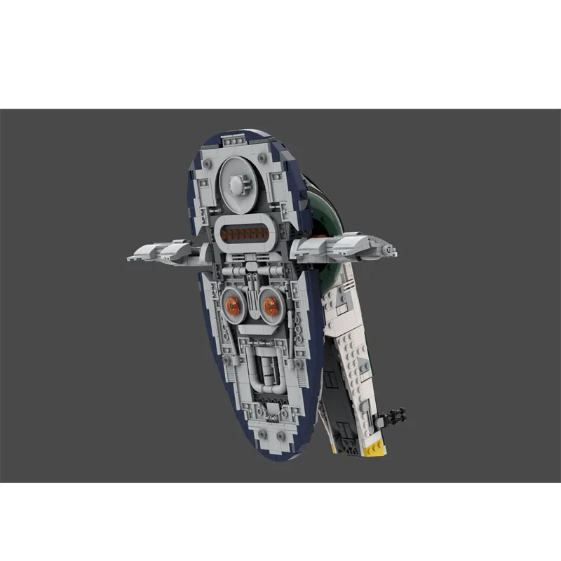 

MOC-92971Новый стиль, Джанго, раб, космический корабль, линкор, строительный блок, модель1464 деталей, MOC, креативная детская игрушка на день рождения для мальчиков, подарок