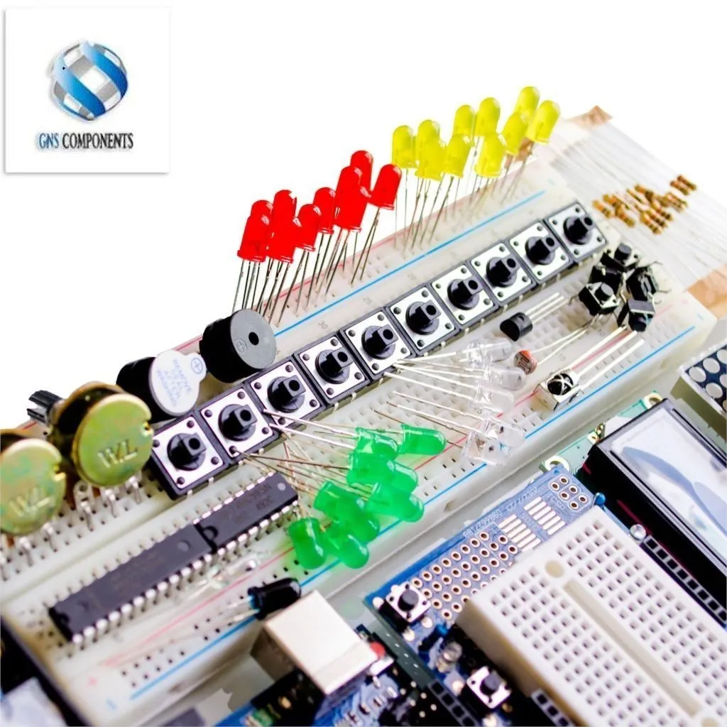 Kit de inicio para Uno R3 - Para placa de pruebas Uno R3 y soporte Motor paso a paso / Servo /LCD1602 / cable de puente / para UNO R3