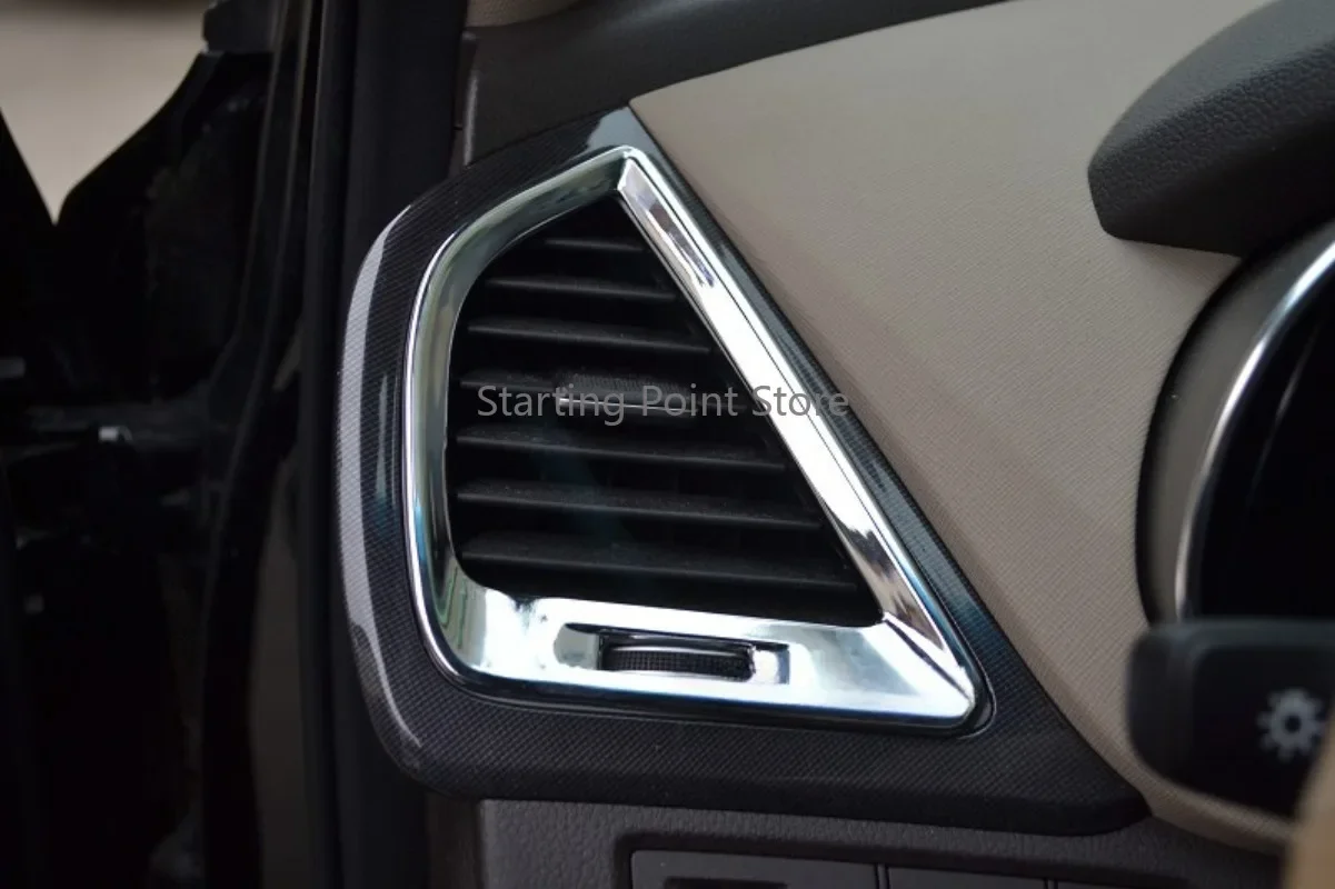 Applicable to13-17Hyundai all-new Santa fe interior modification IX45 air outlet decorative strip Grand SantaFe  inner door bowl