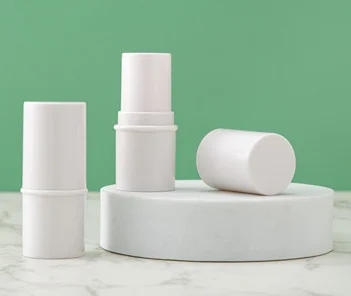 Groothandel 6G Cilinder Effen Deodorants Buis Groen/Roze/Paarse Lippenbalsem Container Lege Lippenstift Fles Reinigingsmasker Stick