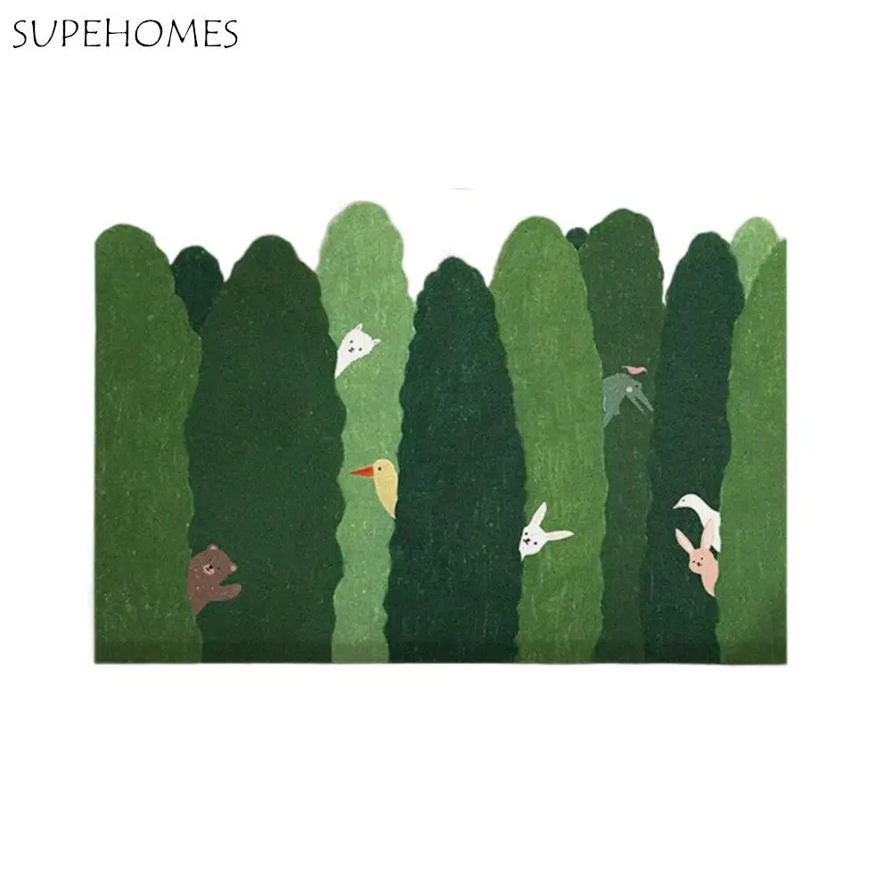 

Cartoon Dirt-Resistant Foot Pad Diatom Material Water-Absorbing Bathroom Foot Mat Non-Slip Quick-Dry Floor Carpet Bathroom Use