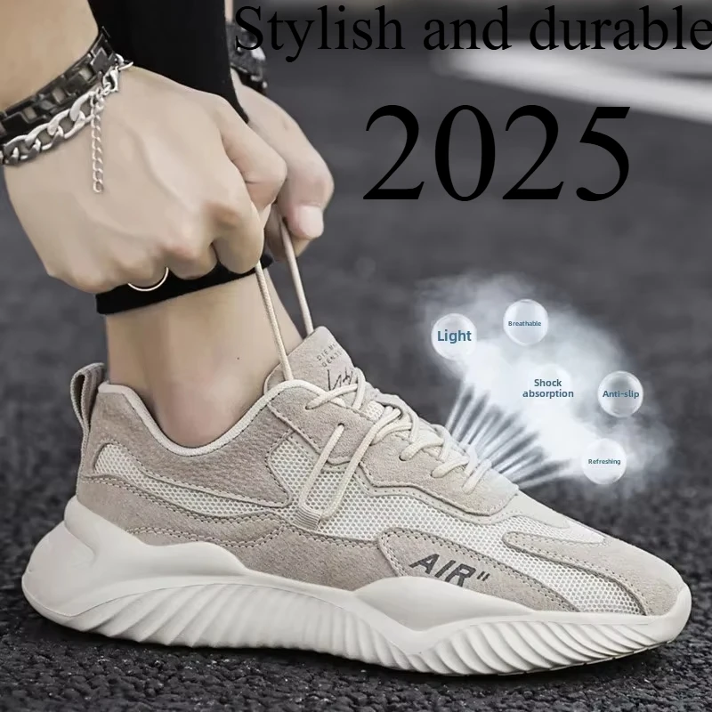 2025/nuevos zapatos/ antideslizantes para hombre con suela ligera y duradera