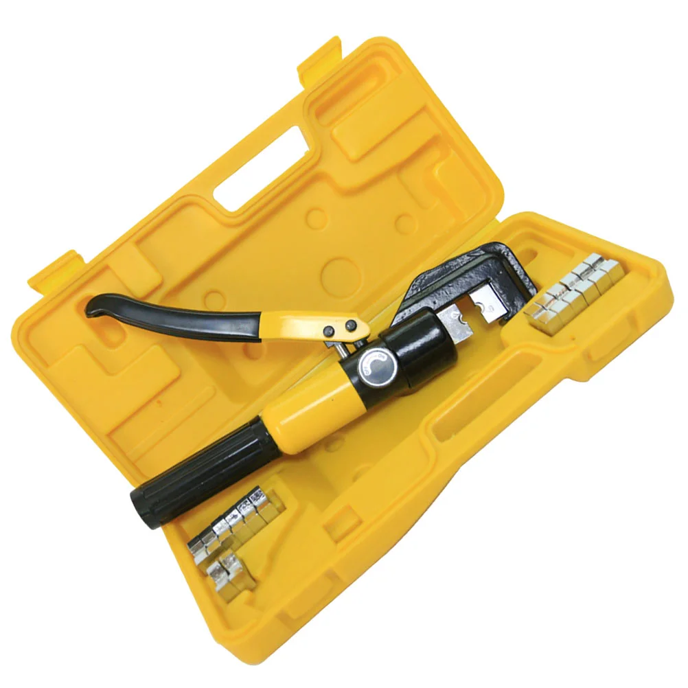 

12 Tons Crimping Pliers Crimper Electric Terminals Machine Hydraulic Press Tool Cable Lug Manual