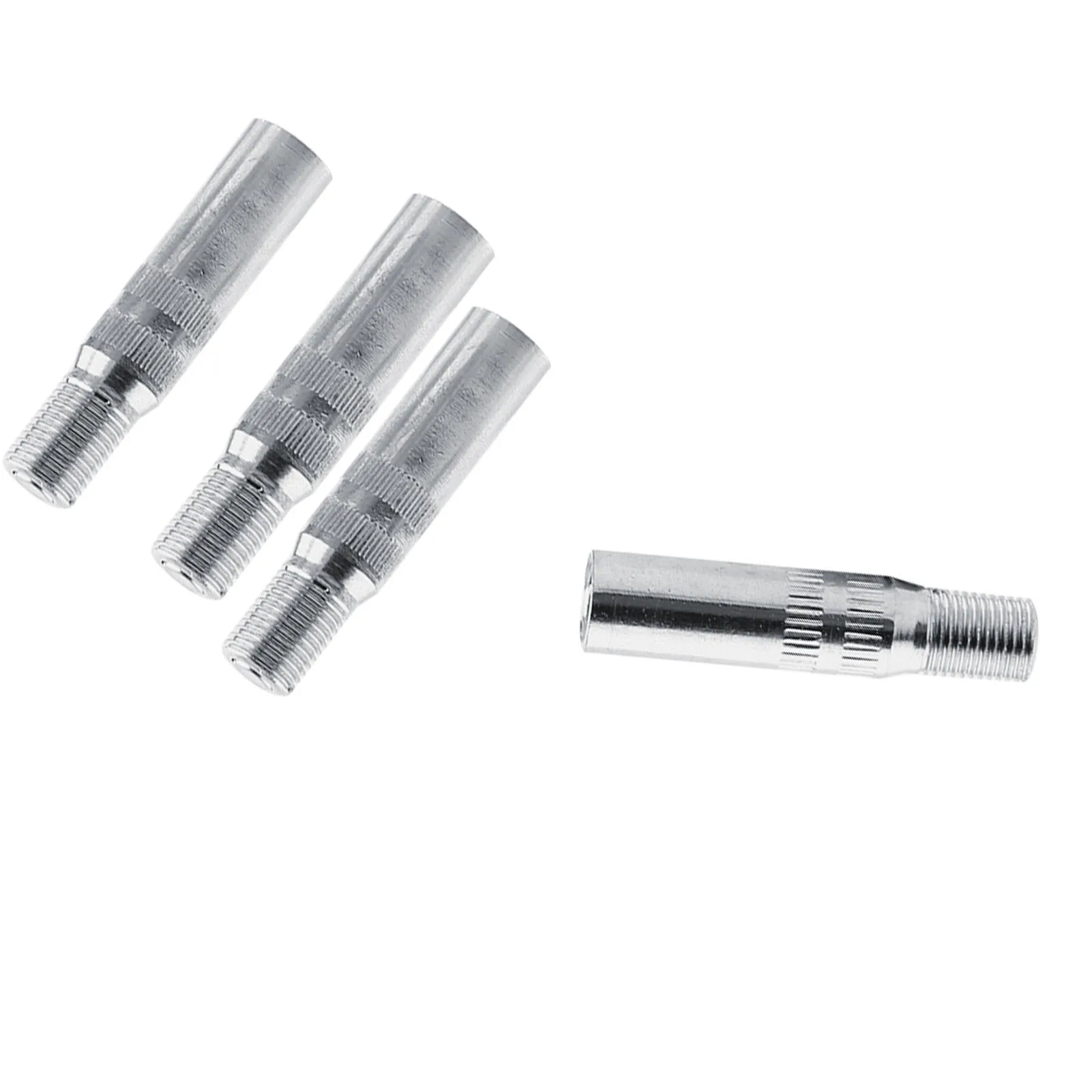 قبعات الصمام تمديد 4x المعادن عجلة السيارات صمام قبعات الجذعية ملحقات موسع سيارة شاحنة فان قافلة الإطارات صمام التمديد #2