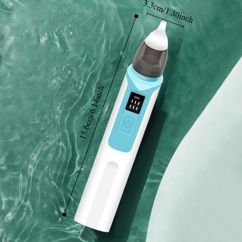 الكهربائية الطفل الأنف الشافطة السلامة USB شحن الطفل جهاز الاستنشاق الأنفي الصامت عائق الأنف الأنف الأنظف لحديثي الولادة #6