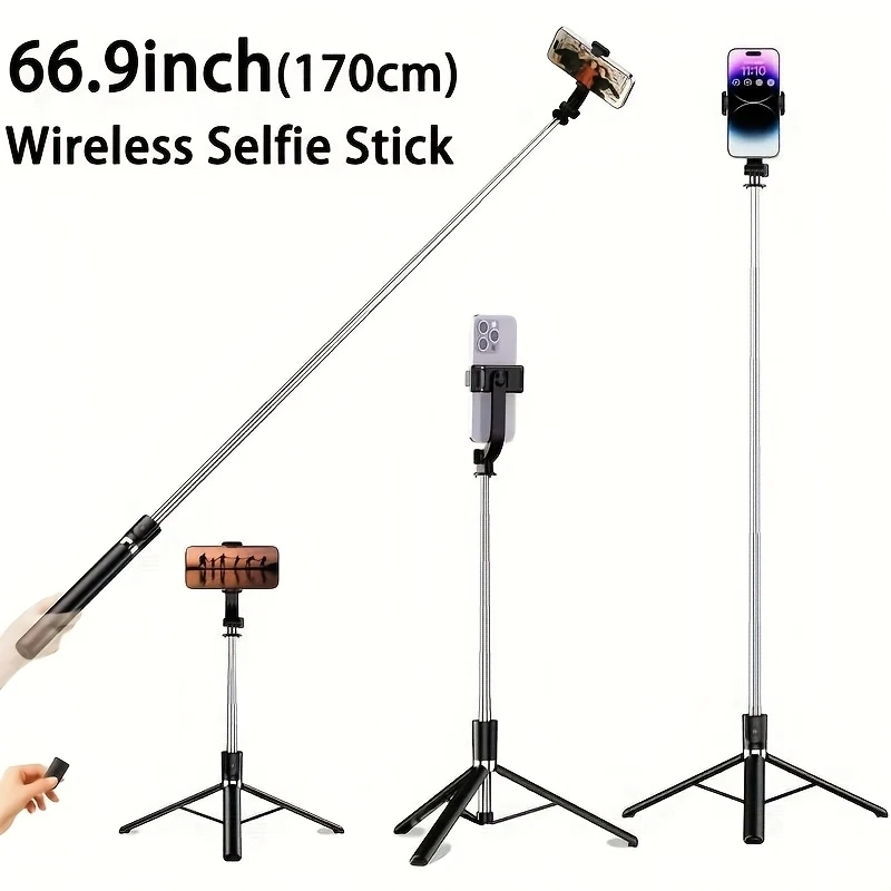 tripe-profissional-para-selfie-de-68-polegadas-extensivel-com-controle-remoto-sem-fio-rotacao-360-estavel-e-antivibracao-para-viagens