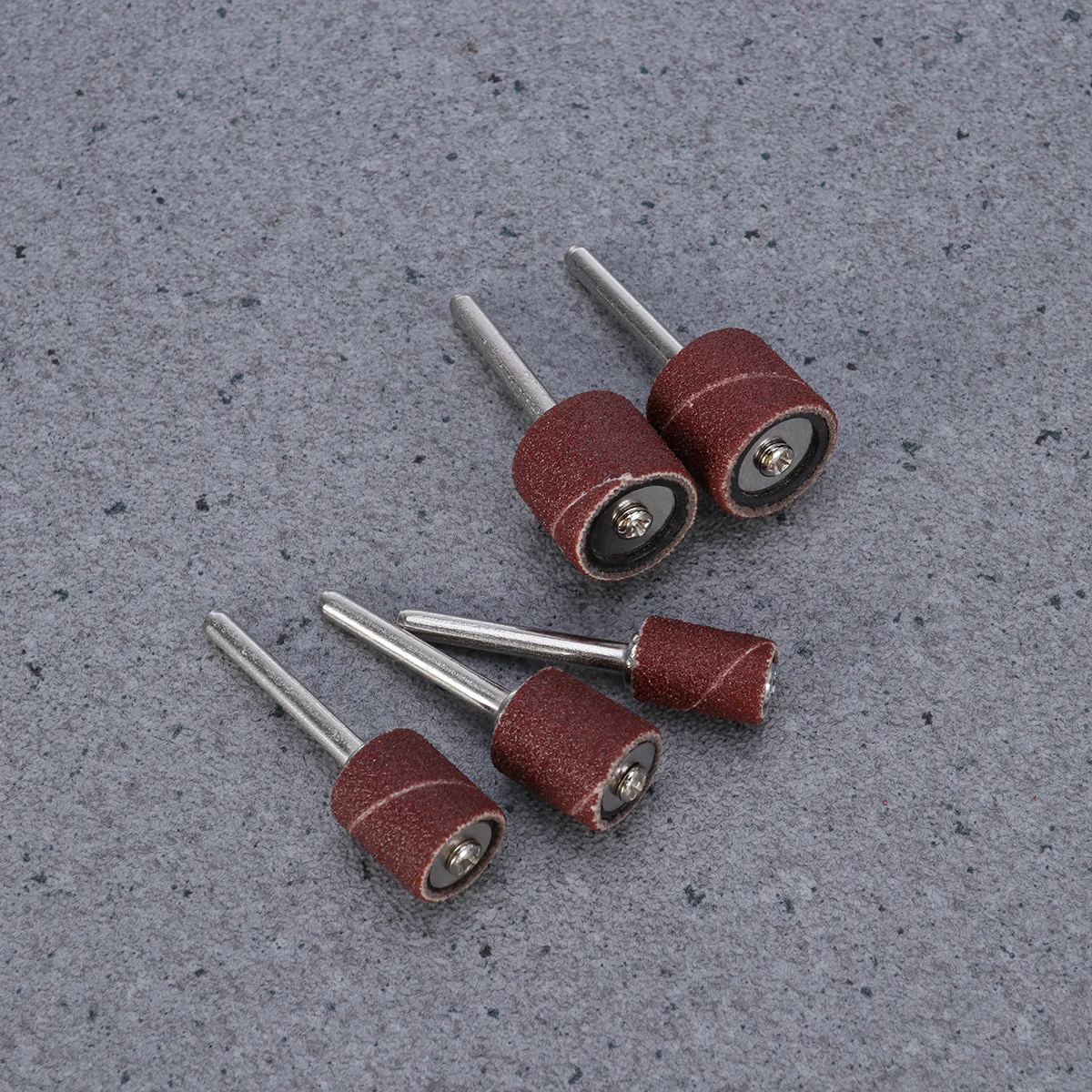 132개 샌딩 드럼 밴드 세트 네일 드릴 로터리 툴 샌딩 밴드 슬리브 그라인딩 키트 아크릴 젤 네일 아트 매니큐어 도구