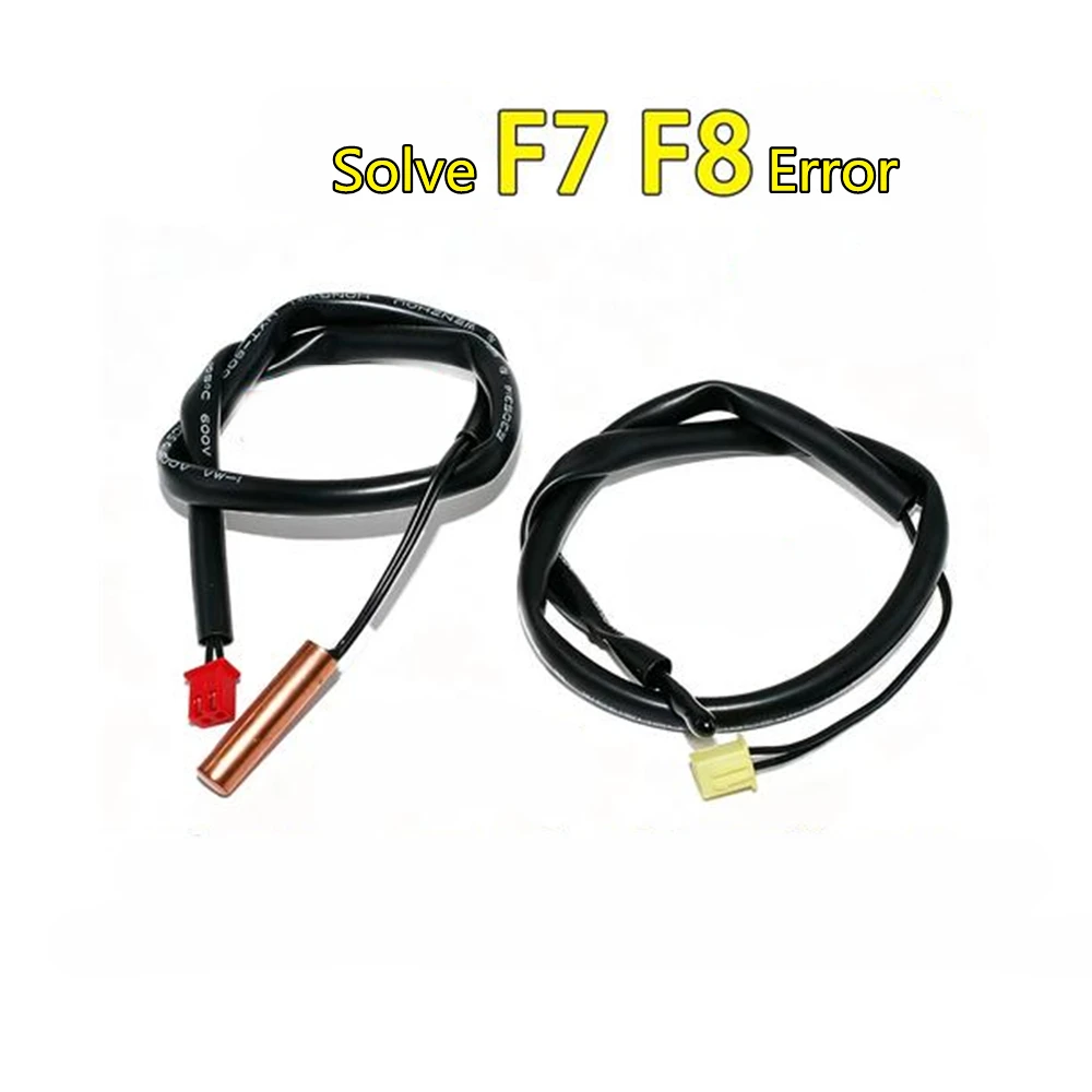 5K Rubber Head / Copper Head Air Temp Sensor Universal Thermal Probe Solve F7 F8 Error for Galanz Air Conditioner Parts
