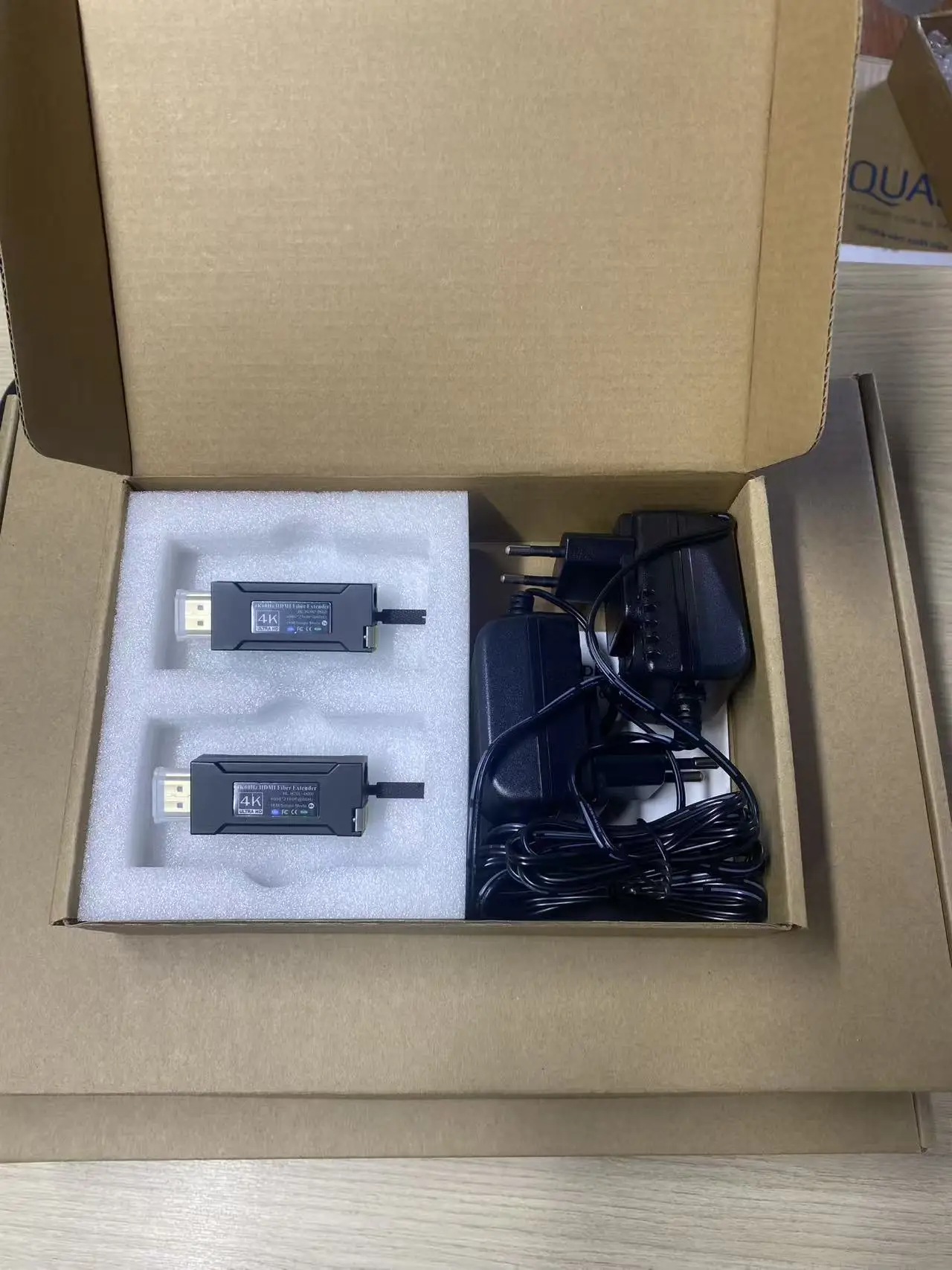 mini EDID 1 channel  HD MI 4K60Hz  video in  support YUV 4:2:0 LC Fiber 2KM Optic Converter extender transmitter receiver view 3