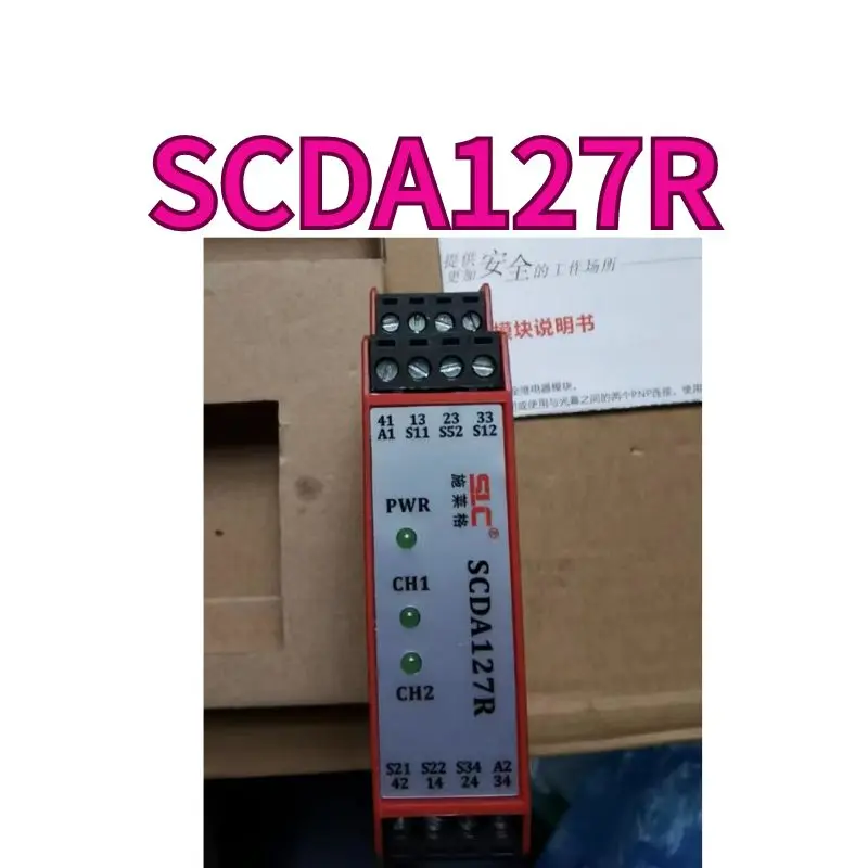 New safety relay SCDA127R in stock for quick delivery