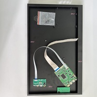 Metal case back cover with EDP controller board Mini HDMI-compatible 2 TYPE C Micro USB For N133HCN R133NWF4 13.3\