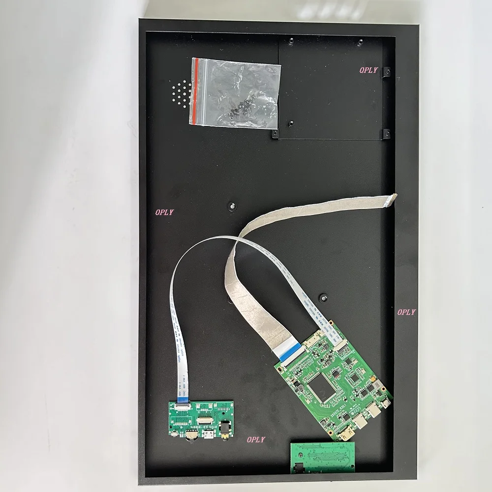 Metal case back cover with EDP controller board Mini HDMI-compatible 2 TYPE C Micro USB For N133HCN R133NWF4 13.3