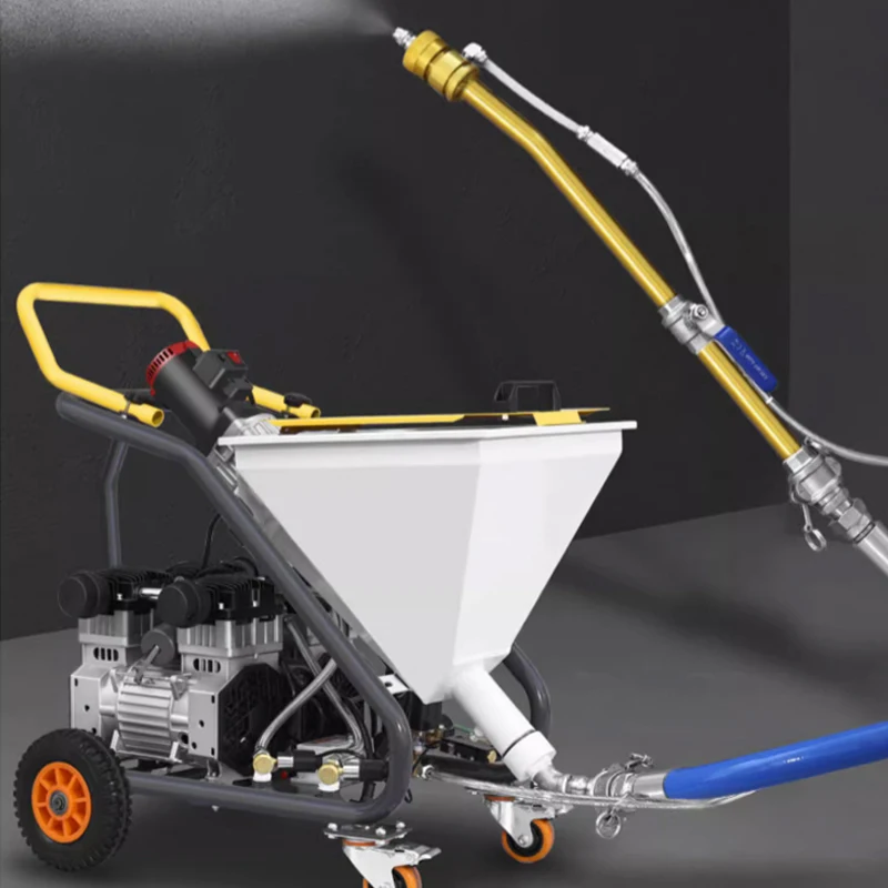 RT8 Multifunction High Pressure Spraying Machine Industria Waterproof Coating Grouting Machinery Double Power Wall Putty Spray