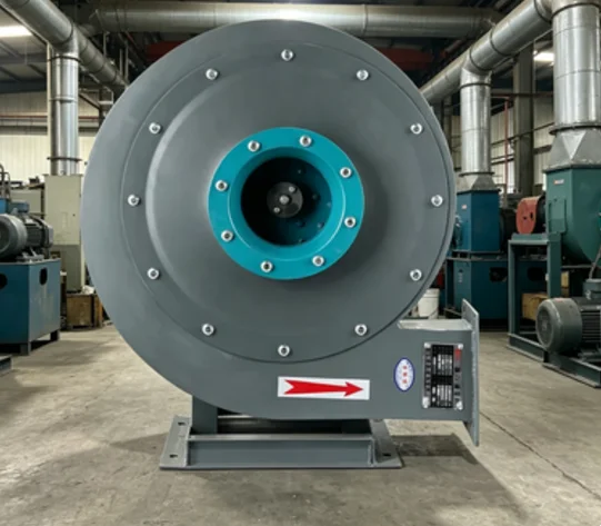High Pressure Centrifugal Fan 9-19 Material Conveying Industrial Strong Induced Draft Fan Dust Removal Blower 380V Ventilation