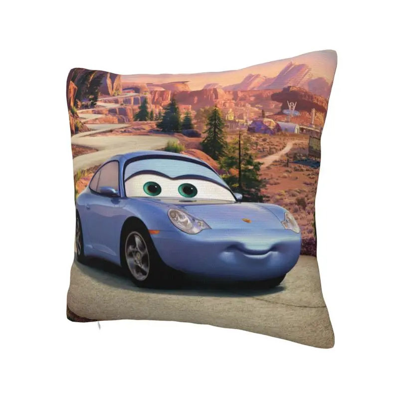 Luxury Cartoon Pixar Cars Cushion Cover 45*45 cm Polyester Throw Pillow Case for Living Room Bedding Sofa Pillowcase