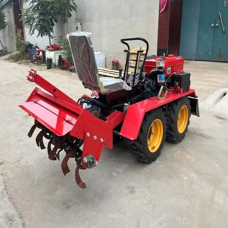 

Self-Propelled Mini Tiller: Auto-Forward to Save Effort, No Sore Waist or Tired Hands Even During Long-Hour Operation