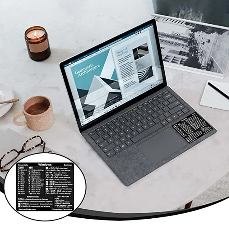 30 قطعة/المجموعة/مجموعة Windows+ Word/Excel (لـ Windows)/Adobe Photoshop دليل اختصار لوحة المفاتيح المرجعي السريع مناسب لأجهزة الكمبيوتر المحمول أو الكمبيوتر الشخصي