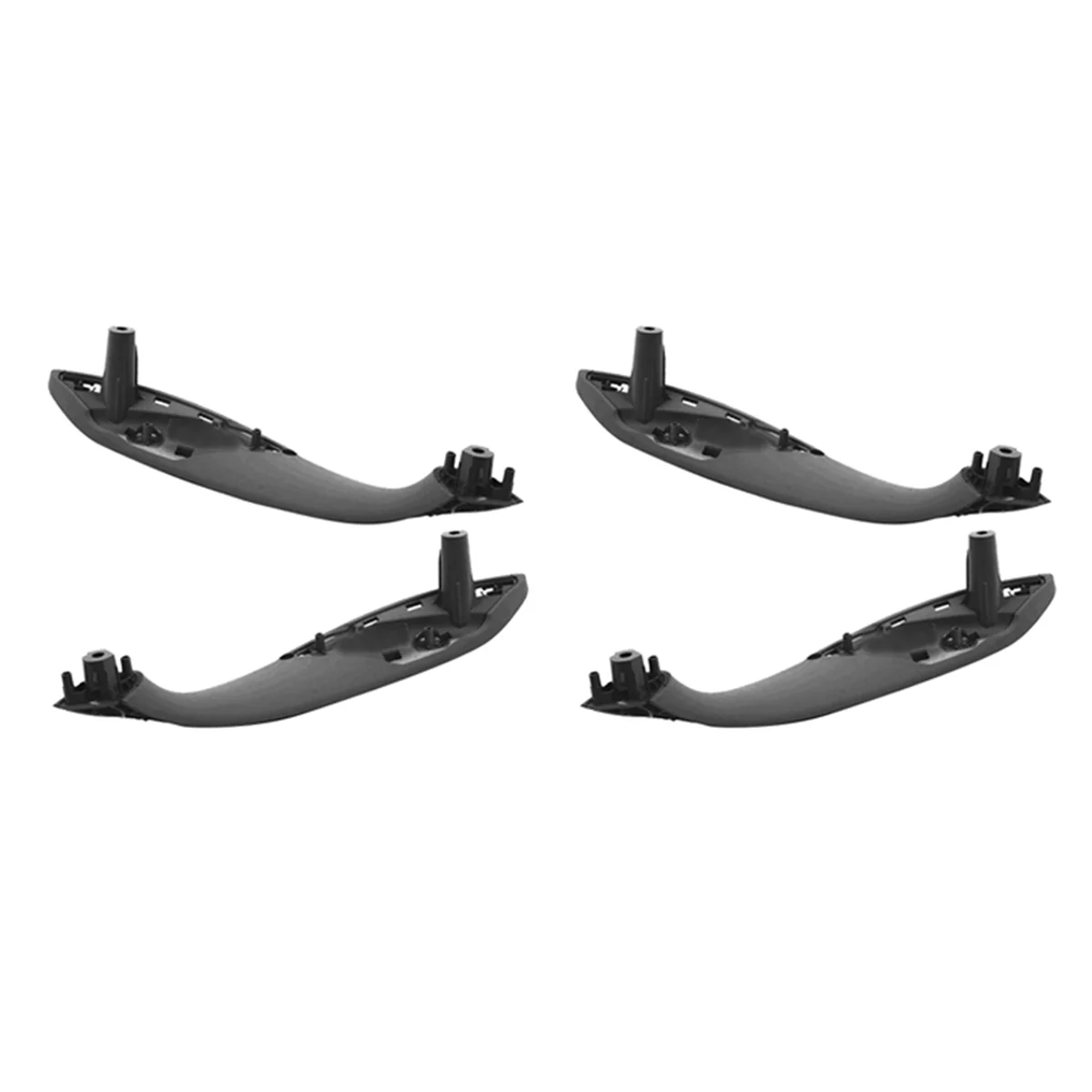 

4x Black Front Left/Right Inner Door Handle Trim Pull Grab Panel Handle For-BMW 3 4 Series F30 F80 Interior Door Handle