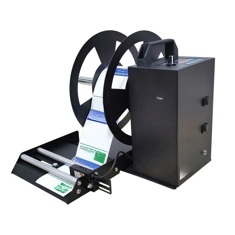 

J150 Counting Label Rewinder Automatic Self-adhesive Label Rolling Machine Adjustable Speed Barcode