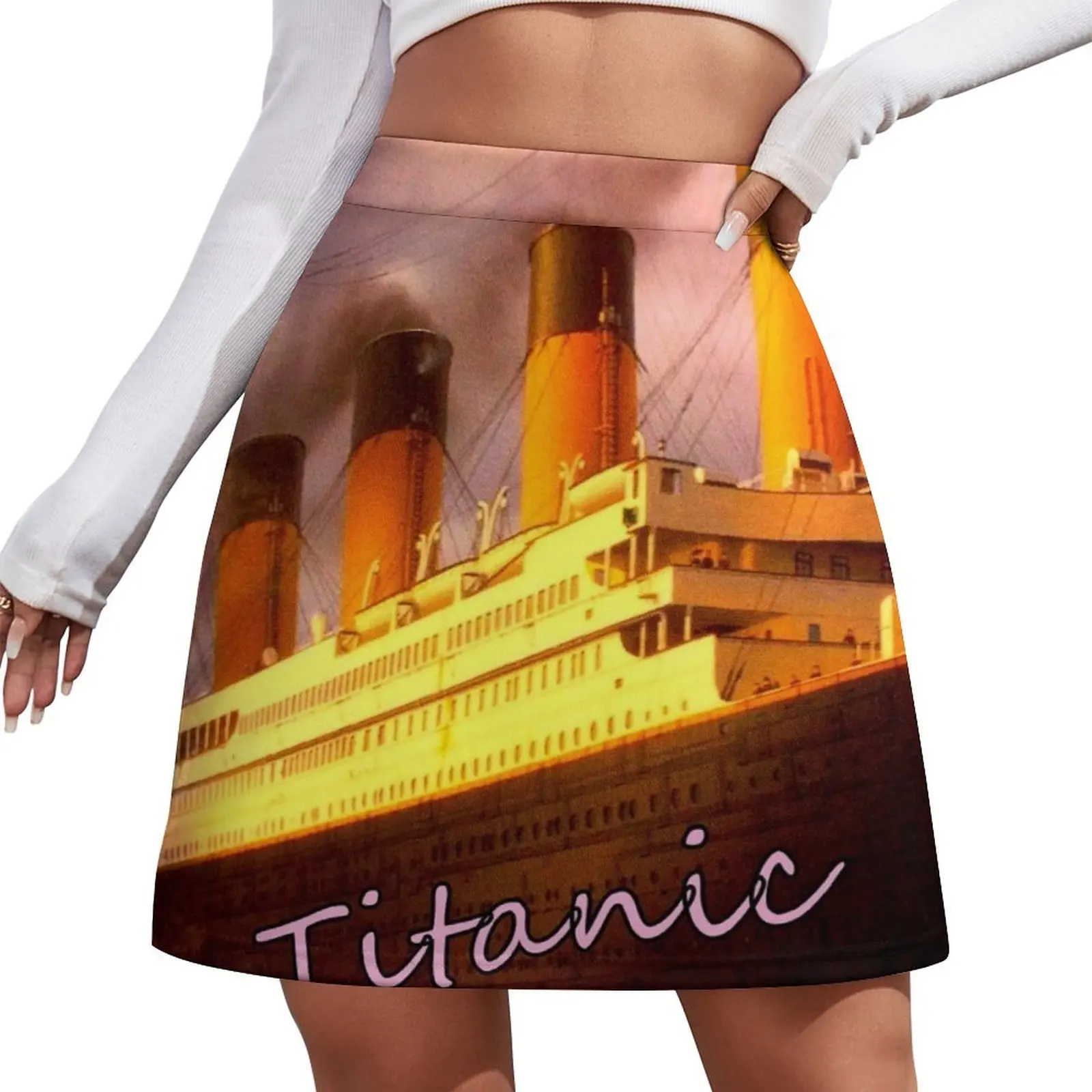 RMS Titanic Mini Skirt modest skirts for women Skort for women Female skirt