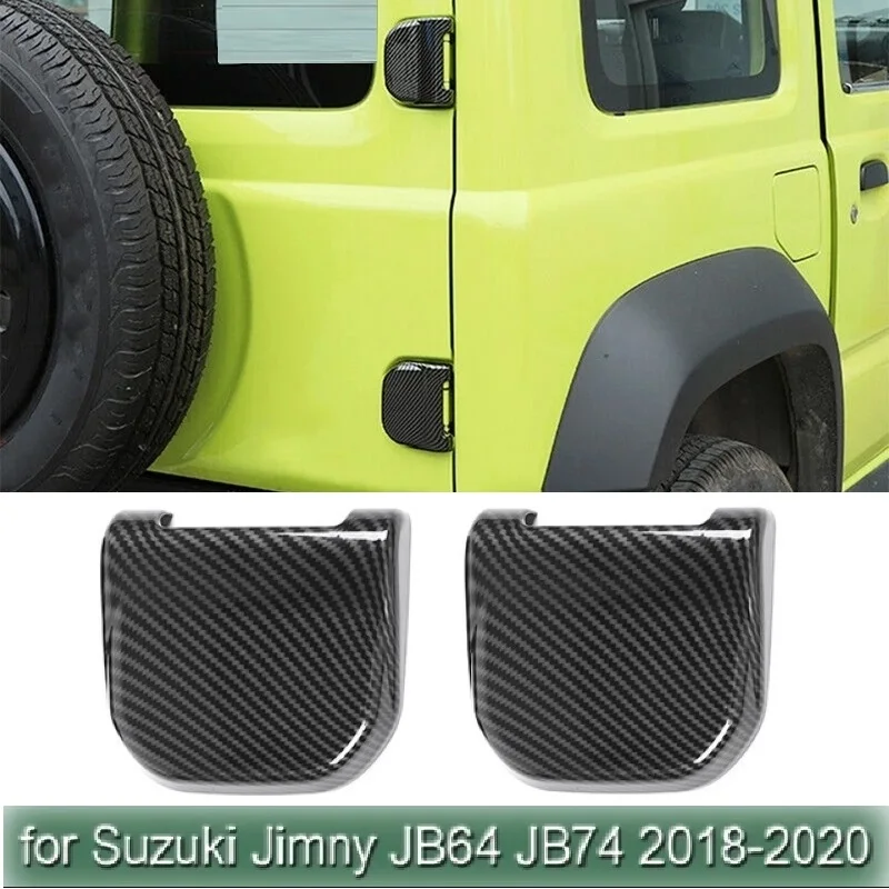 

Car Rear Tail Door Tailgate Hinge Decoration Cover Trim ABS For Suzuki Jimny JB64 JB74 2018-2020 Exterior Accessorie